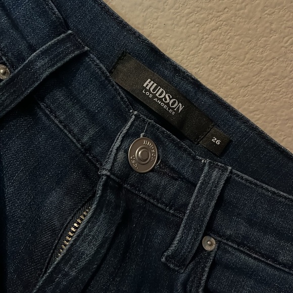 Hudson Nico Mid-Rise Super Skinny Jean Size 26 - Picture 6 of 7